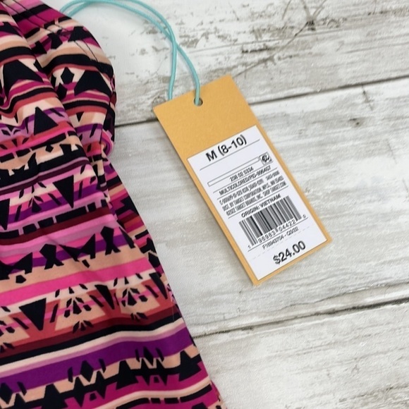 TANKINI TOP SZ M NWT MULTI COLOR - Picture 2 of 7